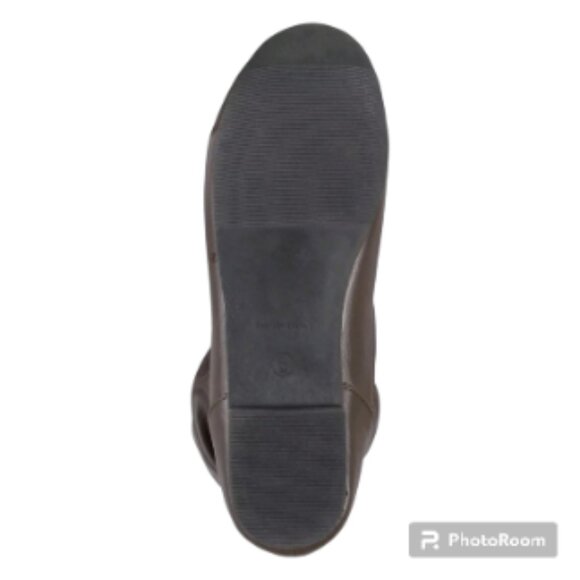 NWOB Journee Collection Brown Knee High WIDE CALF Flat Riding Boots Women's 8.5 - Picture 5 of 6